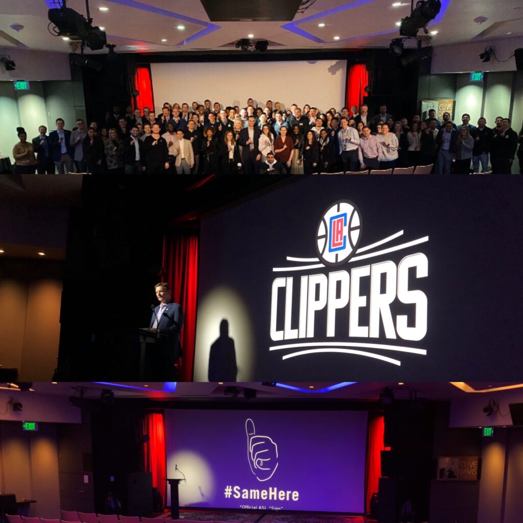 Samehere Sports Event With The Clippers Same Here Global